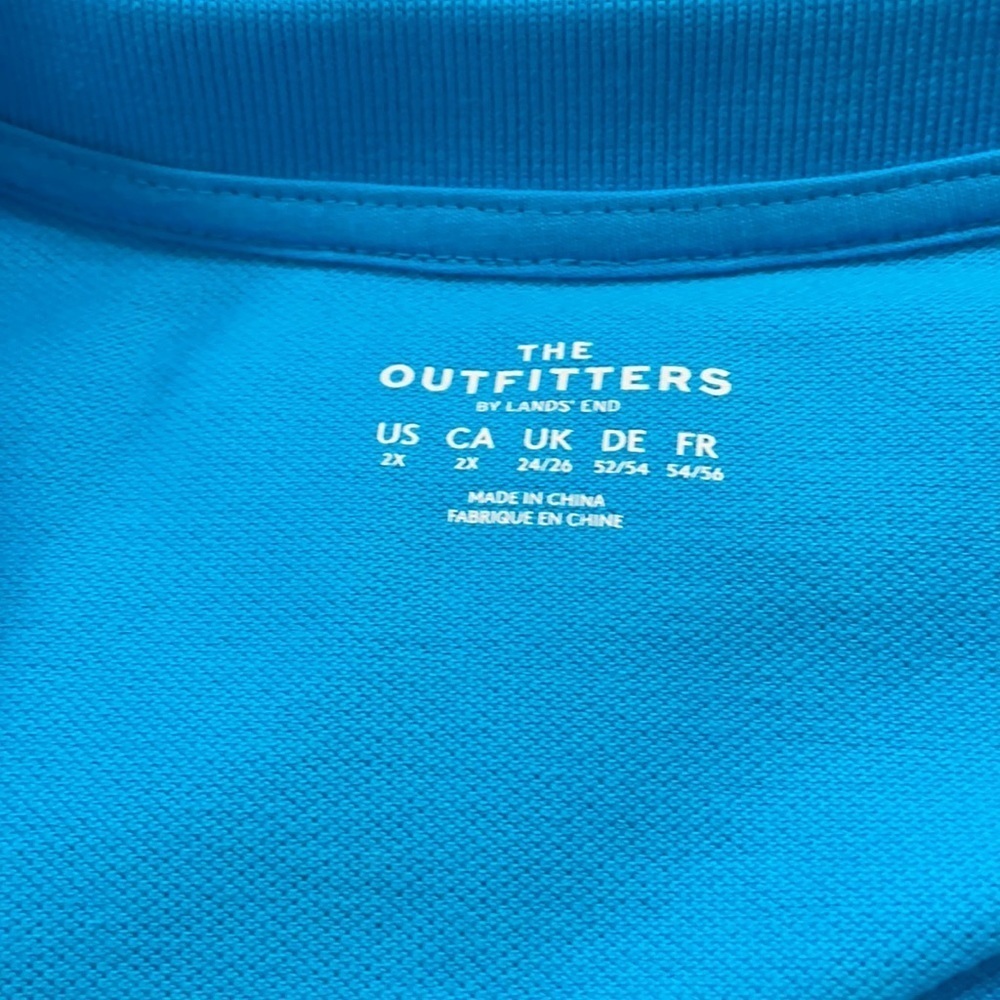 2X Lands End‎ Polo Shirt D04 5434 - Picture 4 of 6